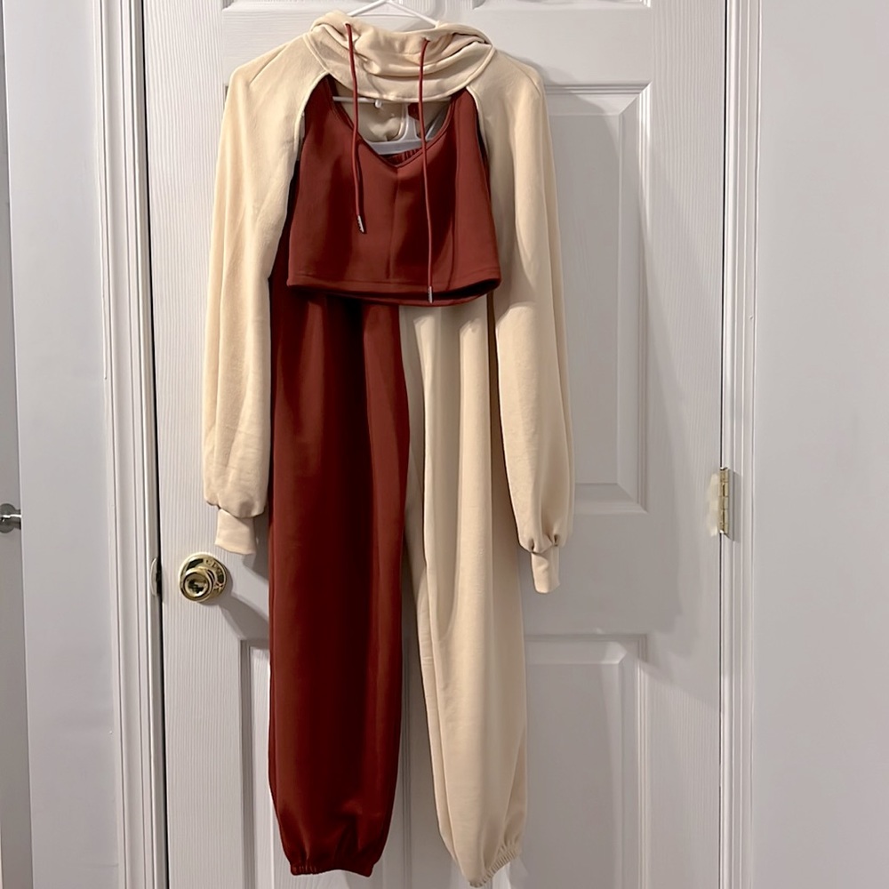 Shein Fall Clothes Outfit 3 Pcs Set Size S!